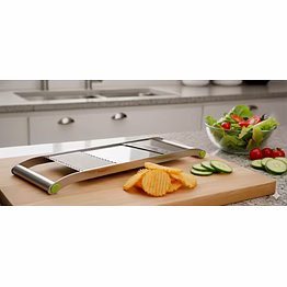 s.s potato & vegetable slicer 2 in 1 long heavy