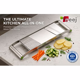 s.s potato & vegetable slicer 2 in 1 long heavy