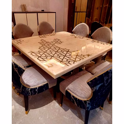 Dining Table Set for Interior Decor and Project Furnishing-3