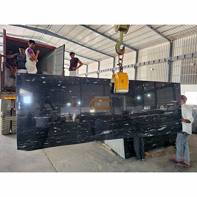Aqua black granite for Flooring, Cladding, and Surface Applications-2