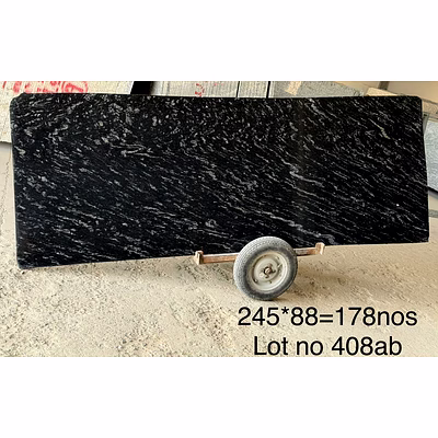 exalted-plaza marqino black granite for flooring, cladding, and surface applications