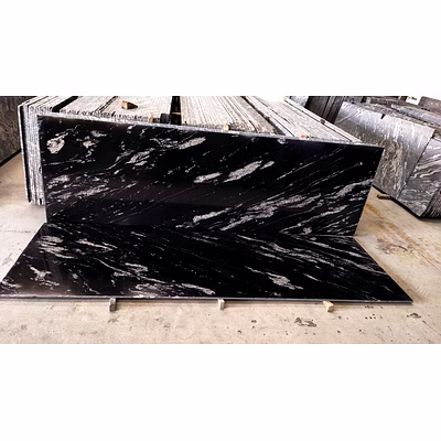 Forest Black Granite for Flooring, Cladding, and Surface Applications-1