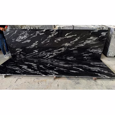 Forest Black Granite for Flooring, Cladding, and Surface Applications-2