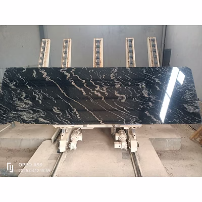 exalted-plaza forest black granite for flooring, cladding, and surface applications