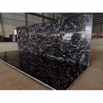 Forest Black Granite for Flooring, Cladding, and Surface Applications-5