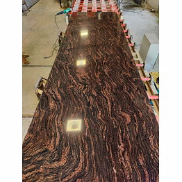 exalted-plaza himalaya brown granite for flooring, cladding, and surface applications