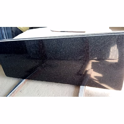 R Black Granite for Flooring, Cladding, and Surface Applications-5