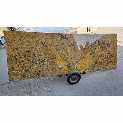 exalted-plaza alaska gold granite for flooring, cladding, and surface applications