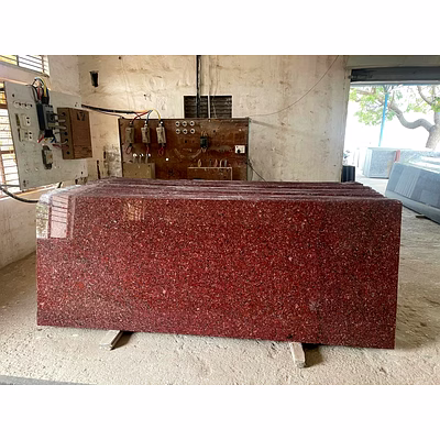 Zem Red Granite for Flooring, Cladding, and Surface Applications-2