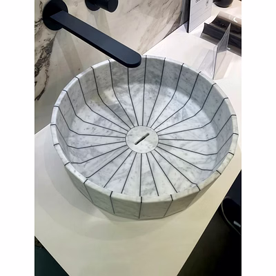 Handcrafted Marble Designer Wash Basin – Stone Bathroom Sink for Architectural and Landscaping Use-1
