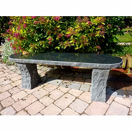 exalted-plaza stone granite bench for interior decor and project furnishing
