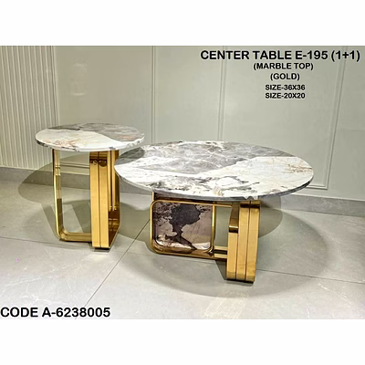 Center Table Set Elegant Design – Durable Build – Export Quality for Interior Decor and Project Furnishing-2