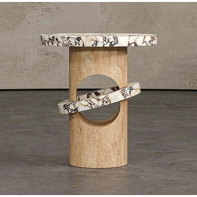 exalted-plaza monolith quad marble table for interior decor and project furnishing