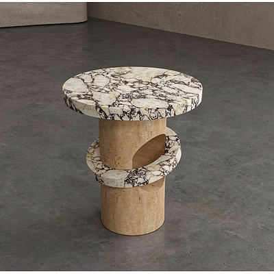 Monolith Quad Marble Table for Interior Decor and Project Furnishing-1