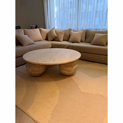 Designer Stone Centre Table for Interior Decor and Project Furnishing-2