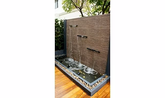 Wall Water Fountain for Architectural and Landscaping Use
