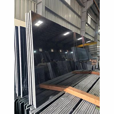 Absolutely Black Granite for Flooring, Cladding, and Surface Applications-4