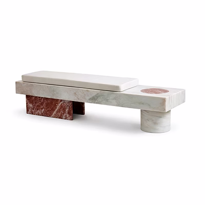 Designer Stone Bench for Interior Decor and Project Furnishing-2