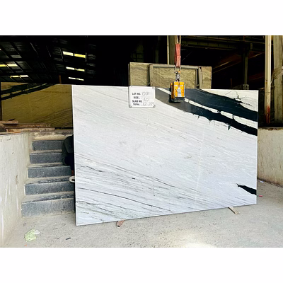 Panda White Marble for Interior Stone and Architectural Projects-1