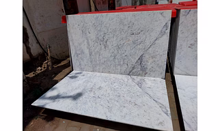 Banswara White Marble Slabs for Interior Stone and Architectural Projects
