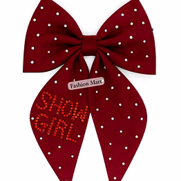 glitter rhinestone bow clips wholesale collections