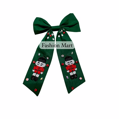 nutcracker beaded barrettes for festive collections