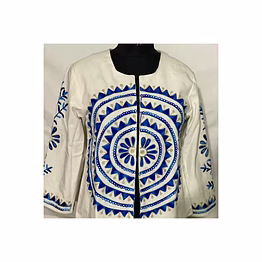 cotton embroidered suzani jacket for boutique collections