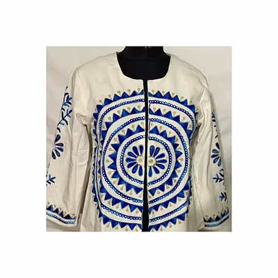 cotton embroidered suzani jacket for boutique collections