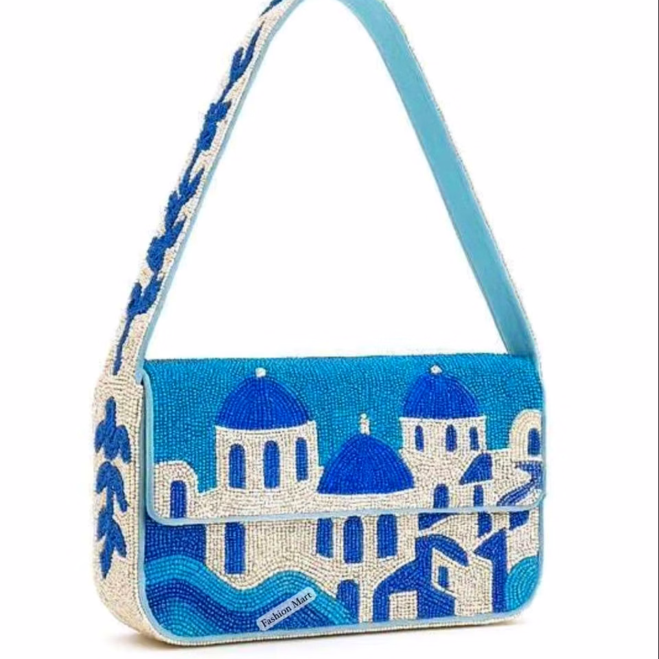 handcrafted beaded clutch for fashion accessories