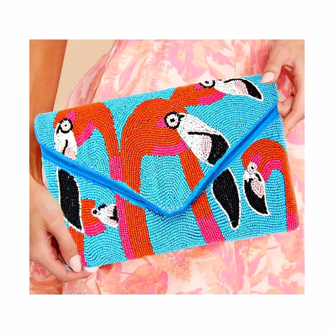 crystal seed-bead evening bags wholesale