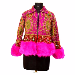 faux fur boho jackets supplier