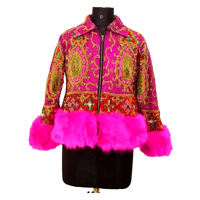 faux fur boho jackets supplier