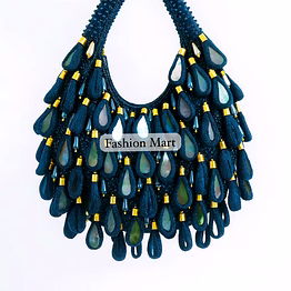 sequin and teardrop embroidered evening bags for boutique stores