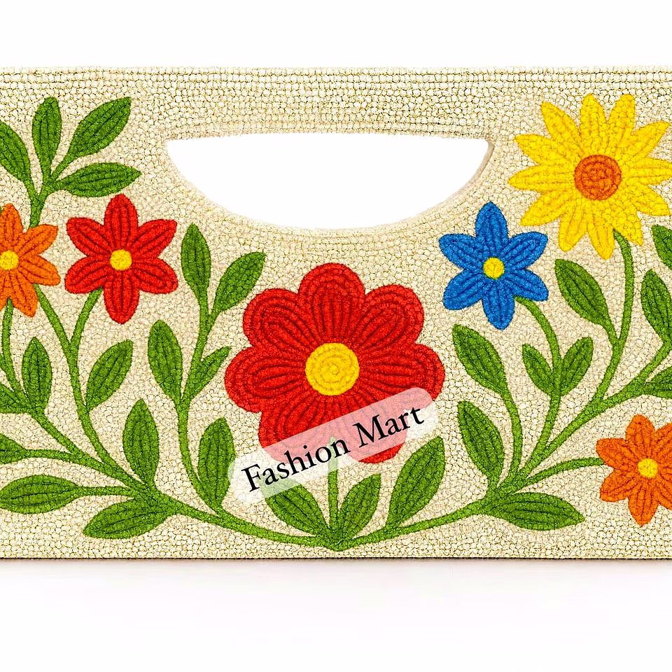 handmade beaded clutch purses for women's boutiques