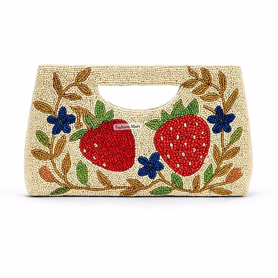 handmade beaded straw tote bags wholesale for summer collections