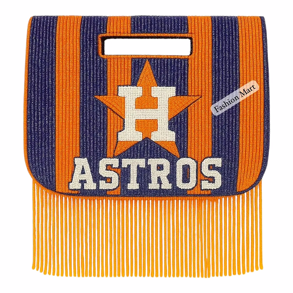 beaded astros team crossbody bags manufacturer