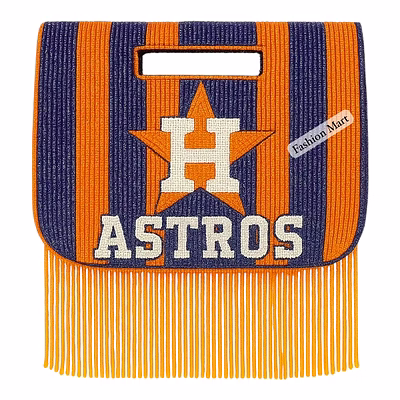 beaded fringe astros clutch shoulder bags wholesale