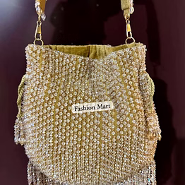 eco-friendly hand-beaded potli bags wholesale