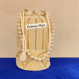 hand-beaded wedding potli bags for boutique collections
