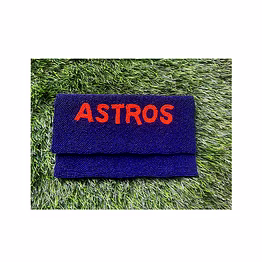 handcrafted astros crossbody clutch supplier