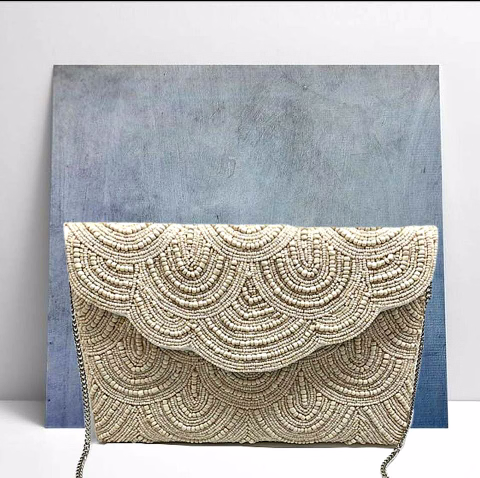 silver beaded crossbody clutch bags supplier offerings