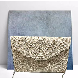 silver beaded crossbody clutch bags supplier offerings
