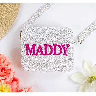 beaded cotton box clutch bags for boutique collections
