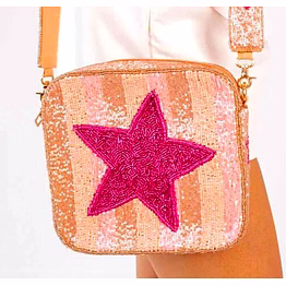 pink rainbow beaded clutch for kids accessories and boutiques