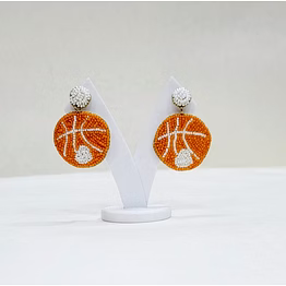seed bead baseball earrings for sports retailers