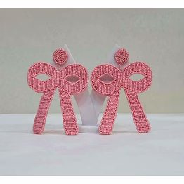 lightweight hand-beaded game day earrings wholesale catalog