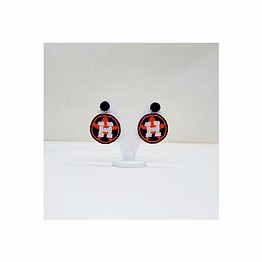 round astros beaded earrings for girls' and women's retail collections