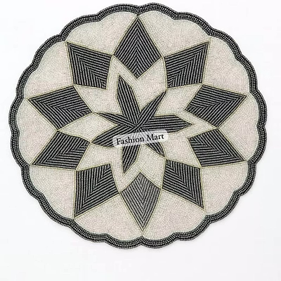 custom handcrafted beaded table mats manufacturer