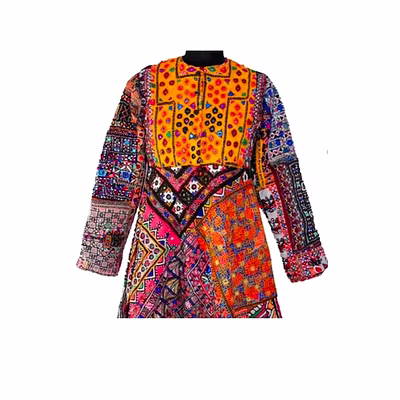 handmade embroidered afghani banjara dress wholesale