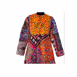 hand-beaded afghani banjara dress for retail stores